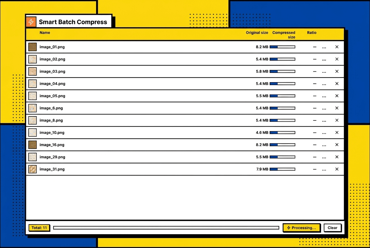 Smart Batch Compress